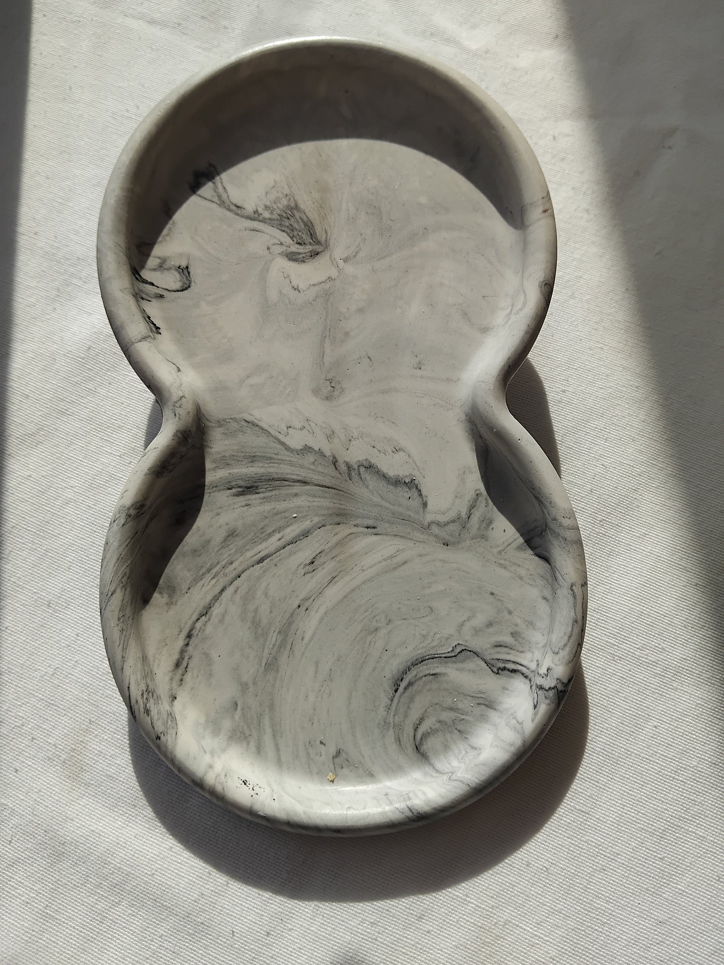 Sélène – Plateau en Jesmonite