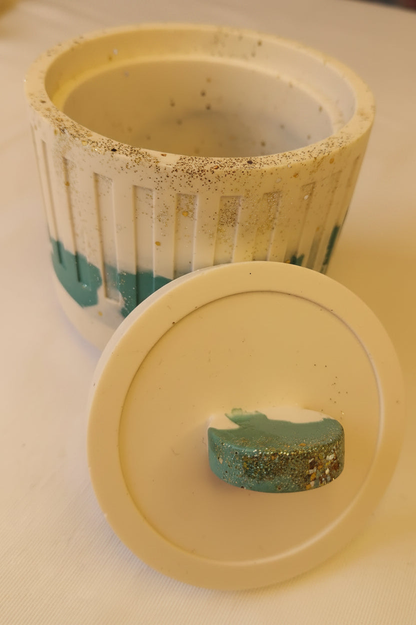 Zélie – Boîte à bijoux en Jesmonite