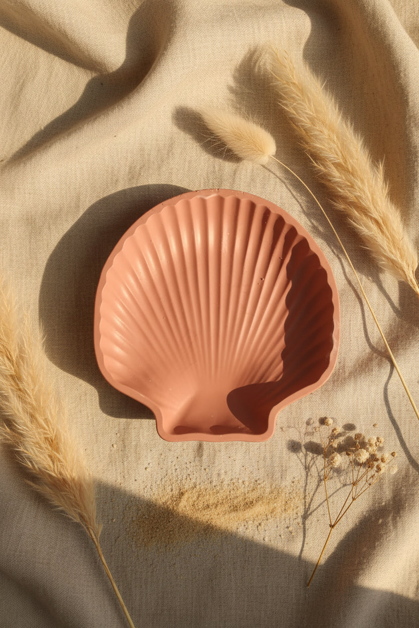 Nacre – Coupelle Coquillage en Jesmonite