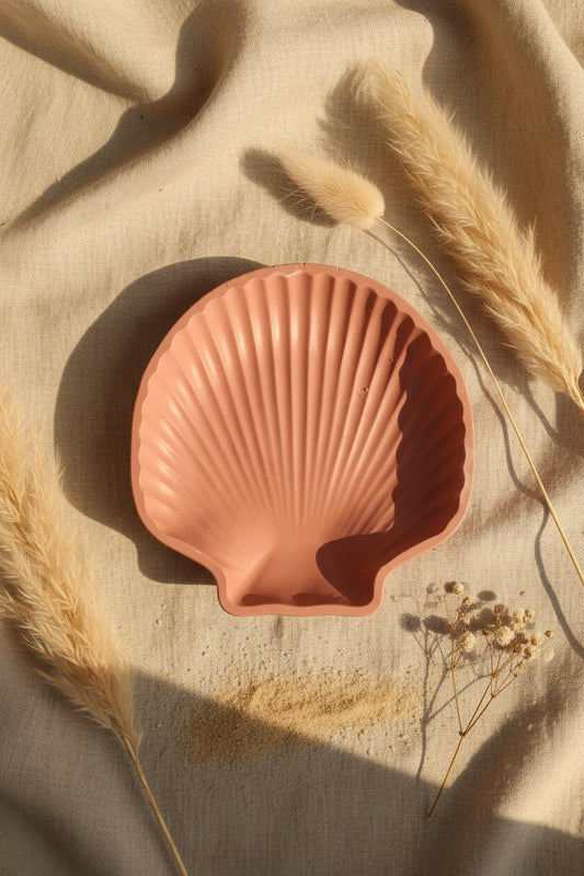 Nacre – Coupelle Coquillage en Jesmonite
