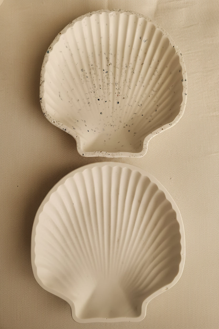 Nacre Cristal – Coupelle Coquillage en Jesmonite