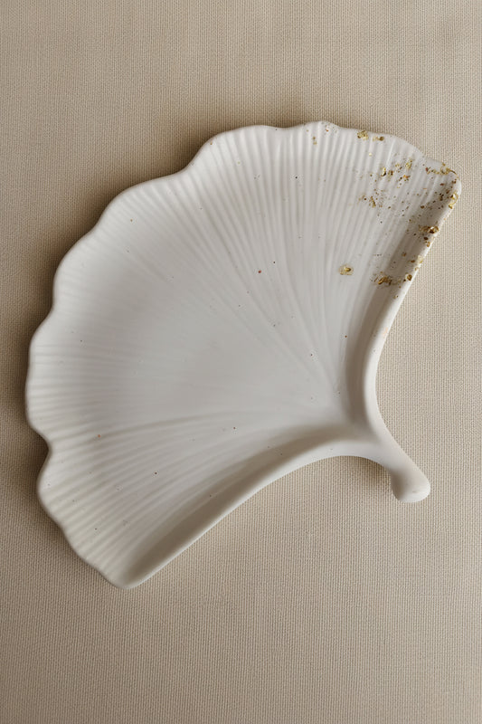 Eden – Coupelle Feuille en Jesmonite